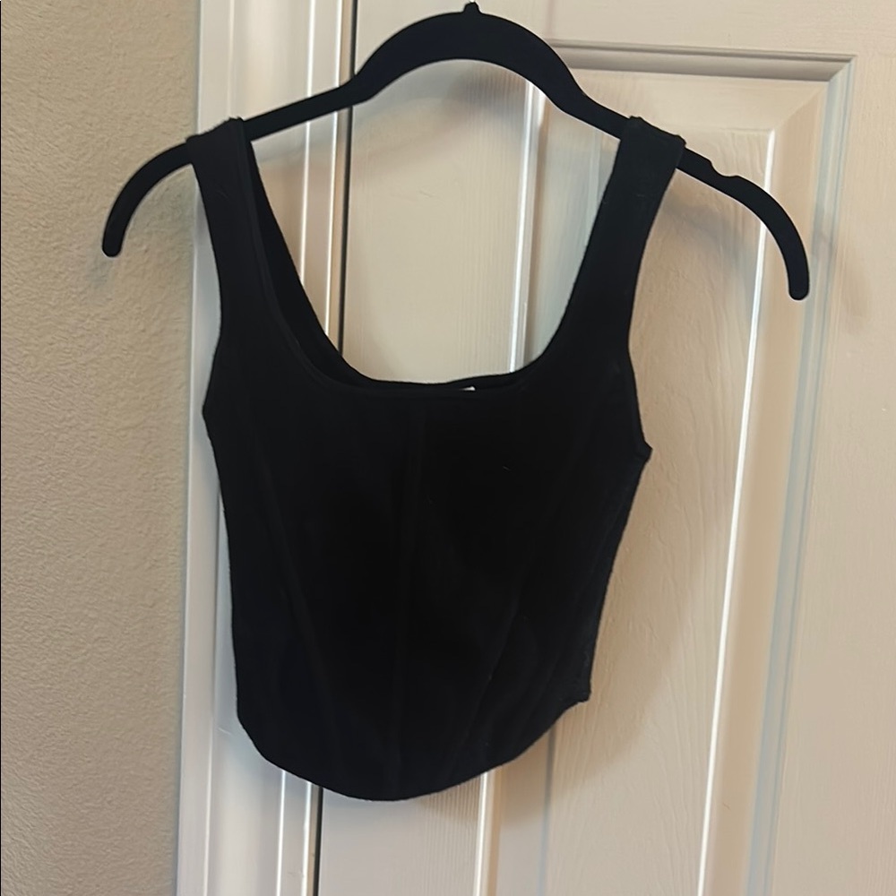 Wilfred Black Women's Corset Top